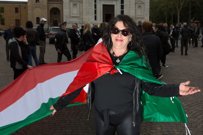 Nostalgic Fascists in Predappio, Italy