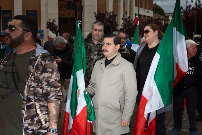 Nostalgic Fascists in Predappio, Italy