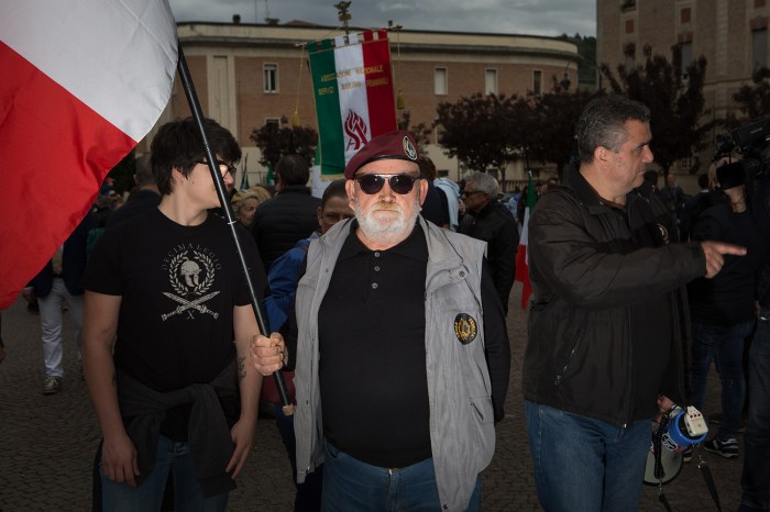 Nostalgic Fascists in Predappio, Italy