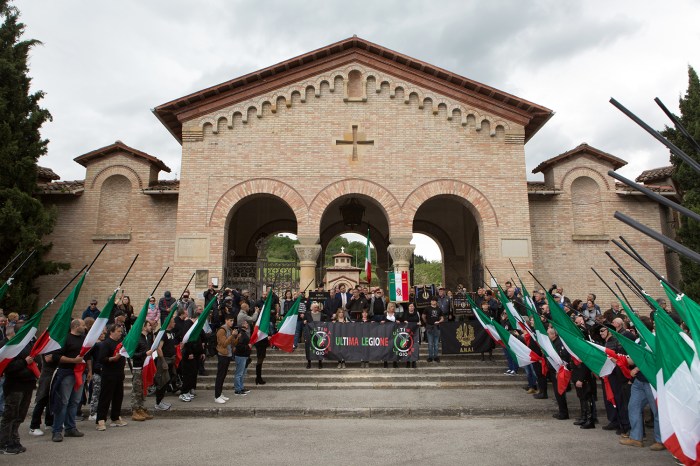 Nostalgic Fascists in Predappio, Italy