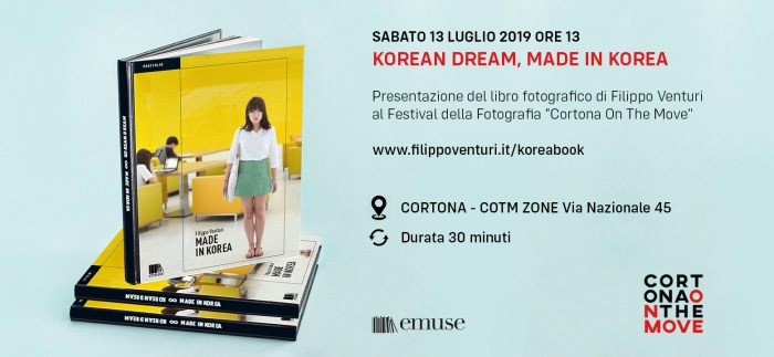 Presentazione del mio libro Korean dream, made in Korea