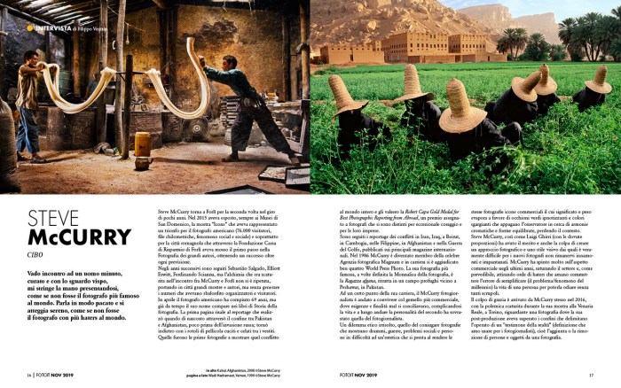 Intervista a Steve McCurry per FotoIT