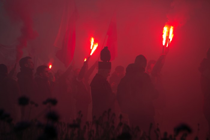 March of Independence Day in Warsaw