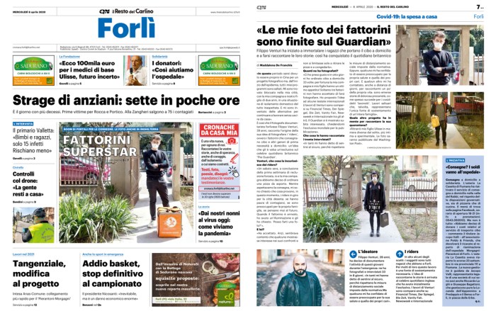 Intervista su Il Resto del Carlino